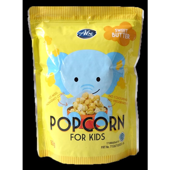 

Abefood Popcorn for kids 80gr - Sweet Butter