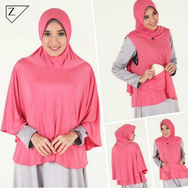 KERUDUNG HIJAB INSTAN BERGO ANTI COPET NAYLA ZOYA