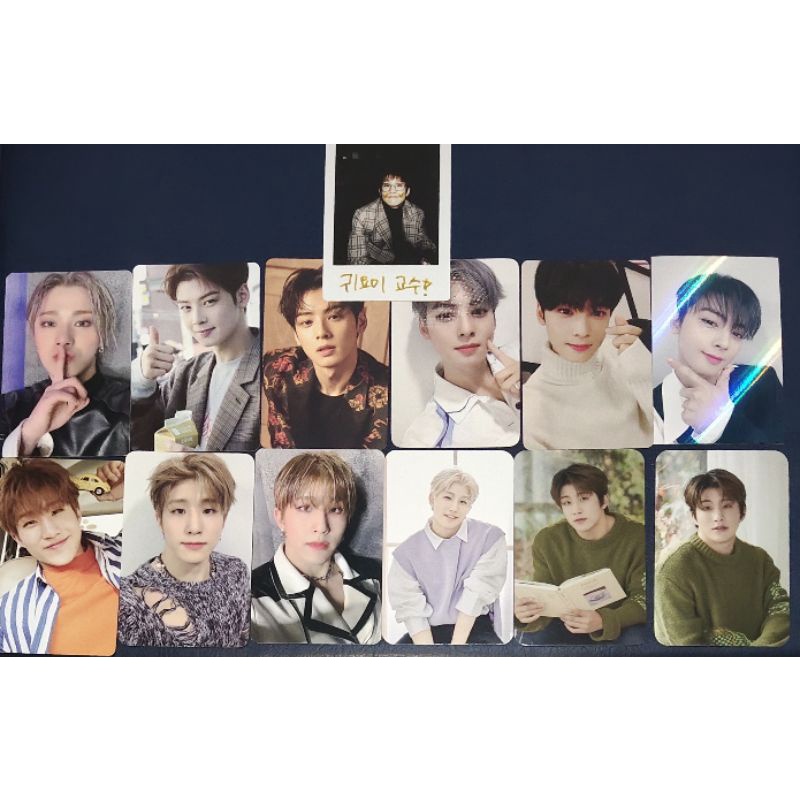 ASTRO PHOTOCARD PC ALBUM EUNWOO MOONBIN JINJIN SANHA MJ ROCKY