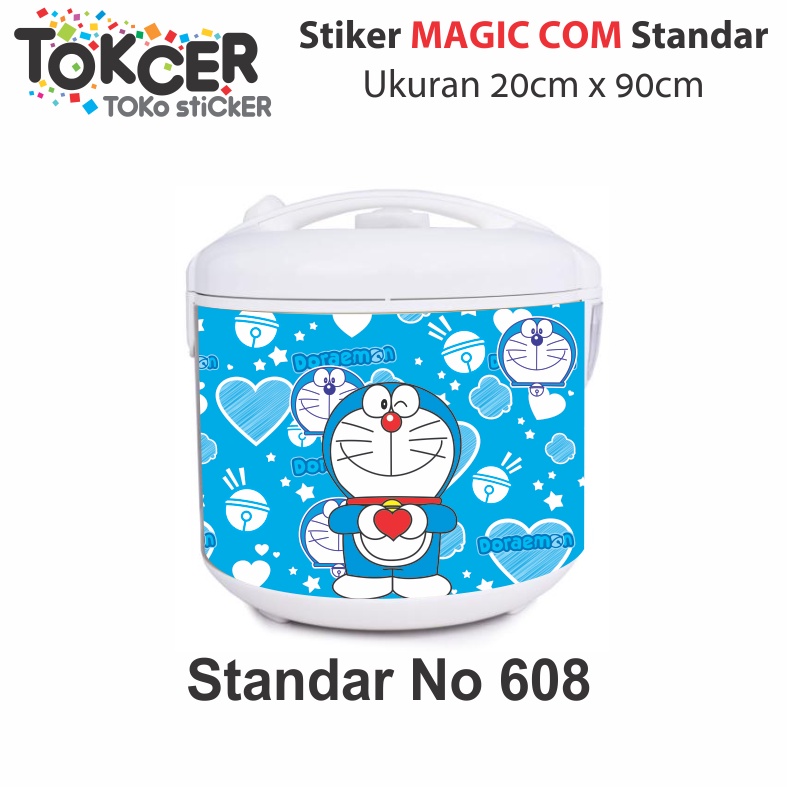 Stiker Kulkas / Stiker Magicom/ Stiker Kompor Motif DORAEMON