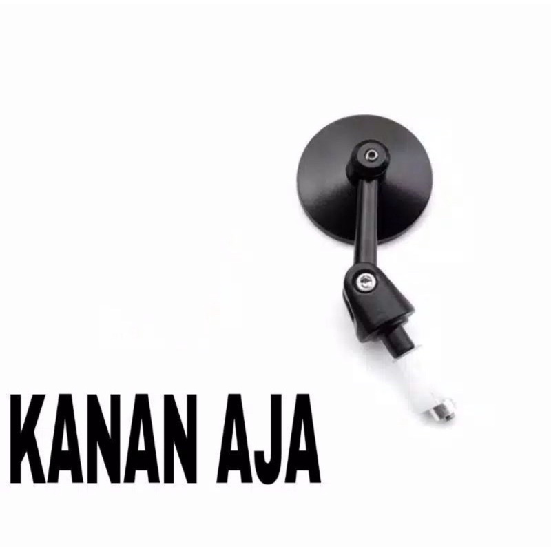 Spion Jalu Oval Plus Handgrip Domino Shark [Universal] Nmax,Aerox,Pcx,Vario,Beat,Mio Dll-Spion Jalu Kanan