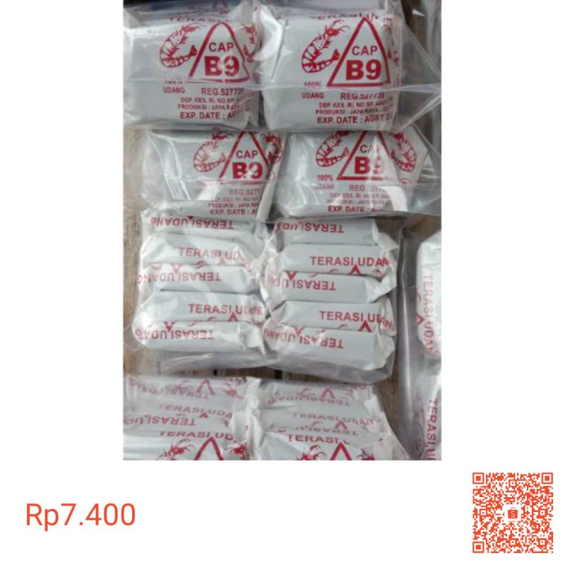 

terasi B9 10 (pcs)..khass cirebon