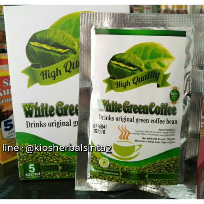 

PROMO ENAK white green coffee,green coffee,kopi hijau,asli,original Terlaris