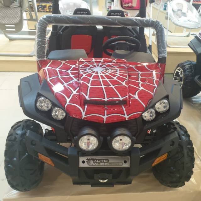 Mainan anak Mobil aki JEEP KING Licensed AUTOWHELLER (SURABAYA)