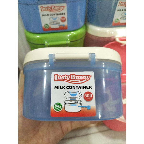 Tempat Penyimpanan Susu Bubuk 500Ml/Milk Container Lusty Bunny BPA Free