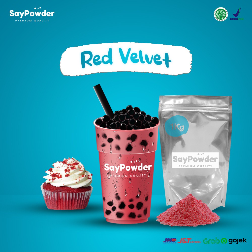 Bubuk Minuman Red Velvet 1000g Mix Sugar serbuk minuman Best Seller / minuman bubuk / premium powder drink / minuman kekinian