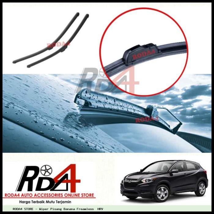 Wiper Mobil HRV 18 20 Frameless Banana 1 Set 2 Pcs