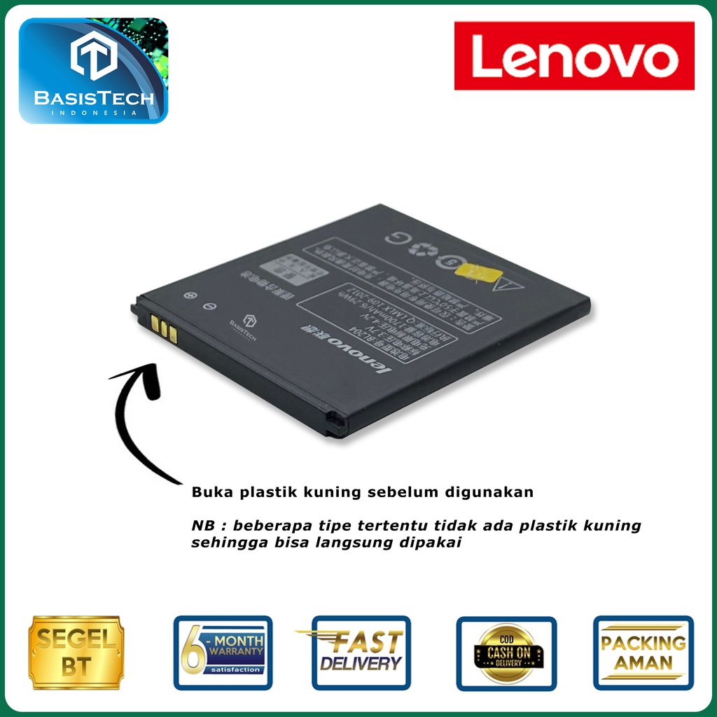 BATERAI LENOVO A586 A630 A670T A765E S696 - BL204 - ORI99