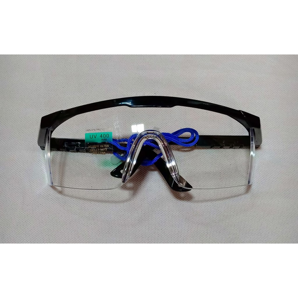 SAFETY GLASSES LAS PUTIH Atau Kacamata Las