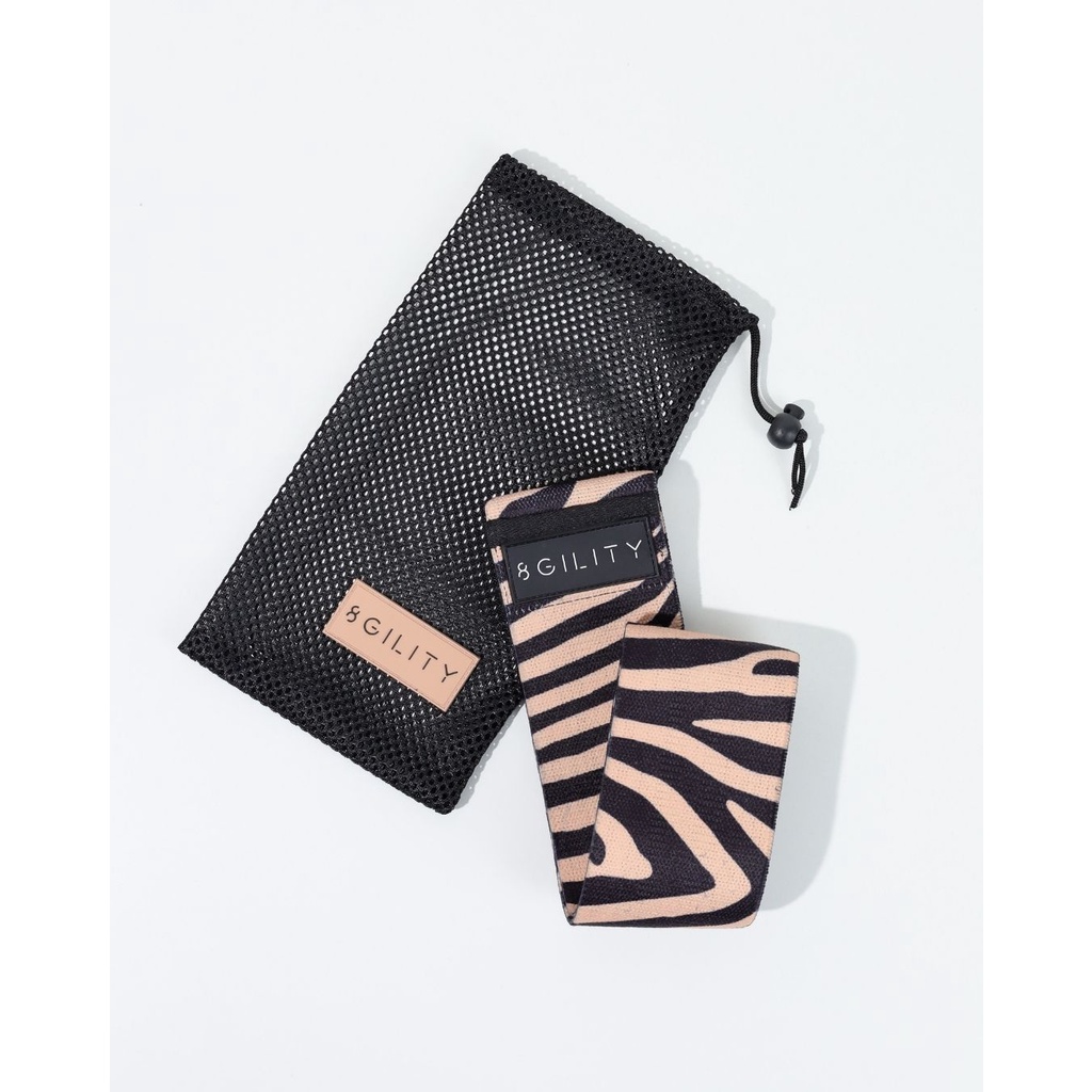 Hip Resistance Bands | Fabric Bands | Booty Bands | Amazon Print - Zebra | Heavy Resistance