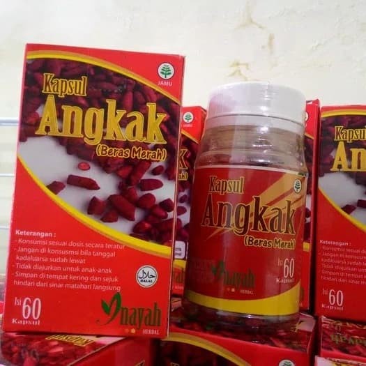 

Kapsul Angkak Beras Merah Inayah