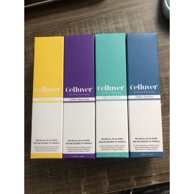 Celluver chiffon parfume with PC