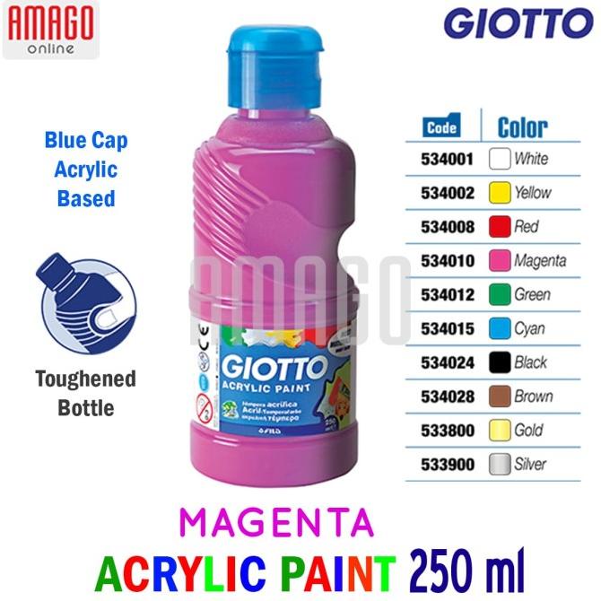 

Giotto Acrylic Paint - Magenta - 250 Ml - 534010