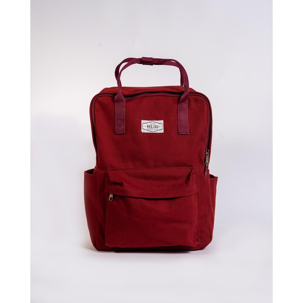 Tas ransel laptop multifungsi 2 ways Kanvas Skania Heejou