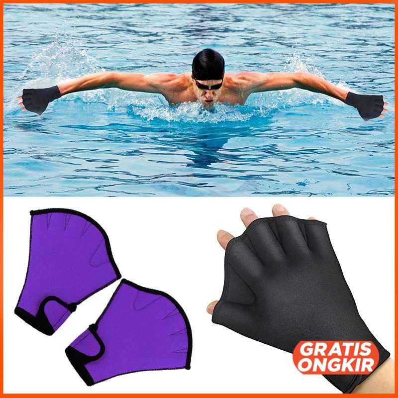 Sarung Tangan Renang Swimming Paddle Gloves - SG-534