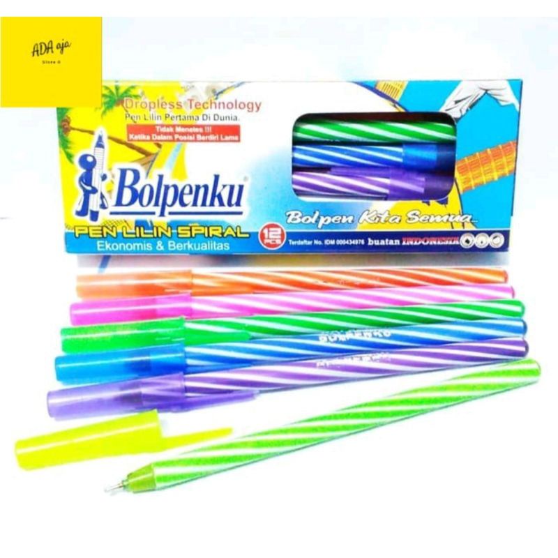

PULPEN 1 PACK ISI 12/1LUSIN