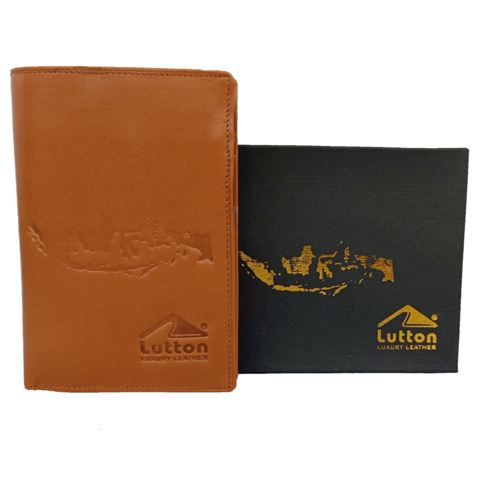 LUTTON - DOMPET KULIT - DOMPET KULIT SAPI ASLI 3/4 PULLUP &amp; KULIT KAYU