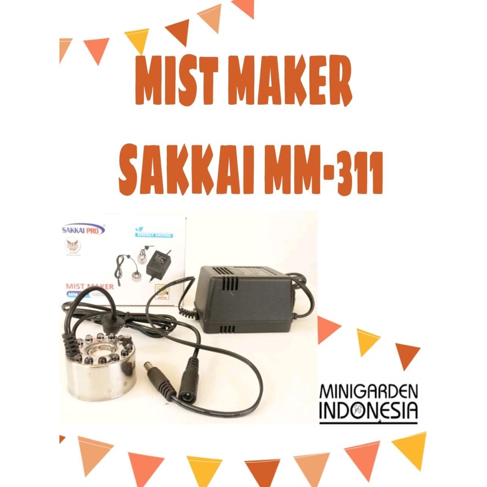 SAKKAI PRO MM-311 MIST MAKER MESIN ASAP KABUT EMBUN FOGGER AQUARIUM