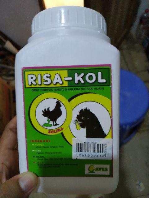 Risakol Risa-kol 1000 Kapsul Obat Untuk Pilek Snot Crd Berak Hijau Berak Putih
