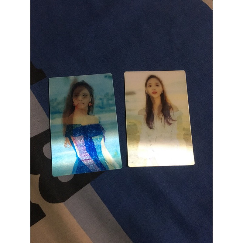 Twice Mina Aloha Twaii's Lenticular Photocard