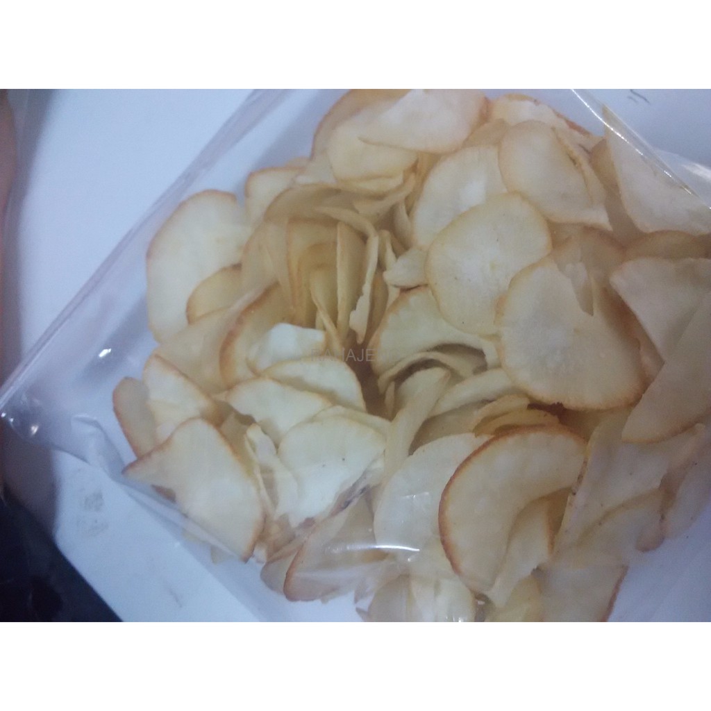 

Keripik Singkong Asin Merk Sari Rasa per 100g : Rasa Asin Gurih