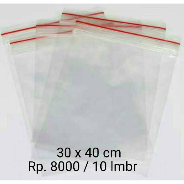 Jual Plastik Klip, Plastik Ziplock, Plastik Packing ukuran besar