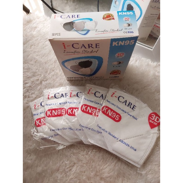 Masker KN95 / 3D MASK i-CARE 5ply