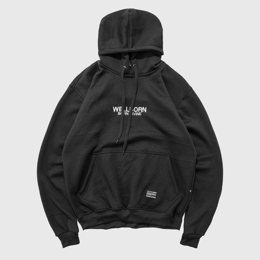 Wellborn Basic Hoodie Black