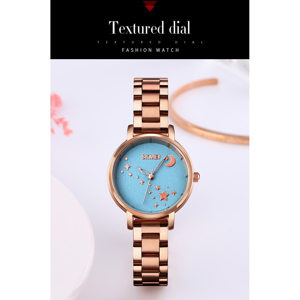 Jam Tangan Wanita SKMEI 1708 Women Quartz Watches Starry Sky Elegant