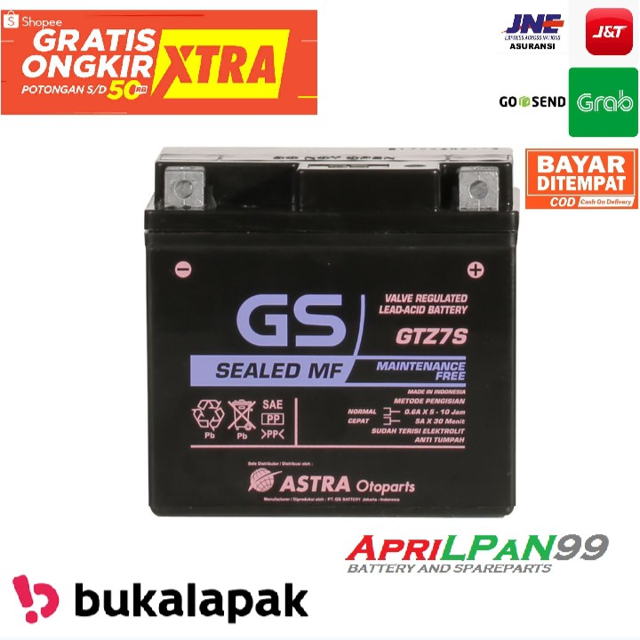 AKI MOTOR HONDA BEAT POP ESP CBS ISS GTZ7S MF GS ASTRA ASLI