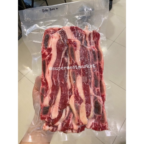 500gr AUS Kalbi Bone In