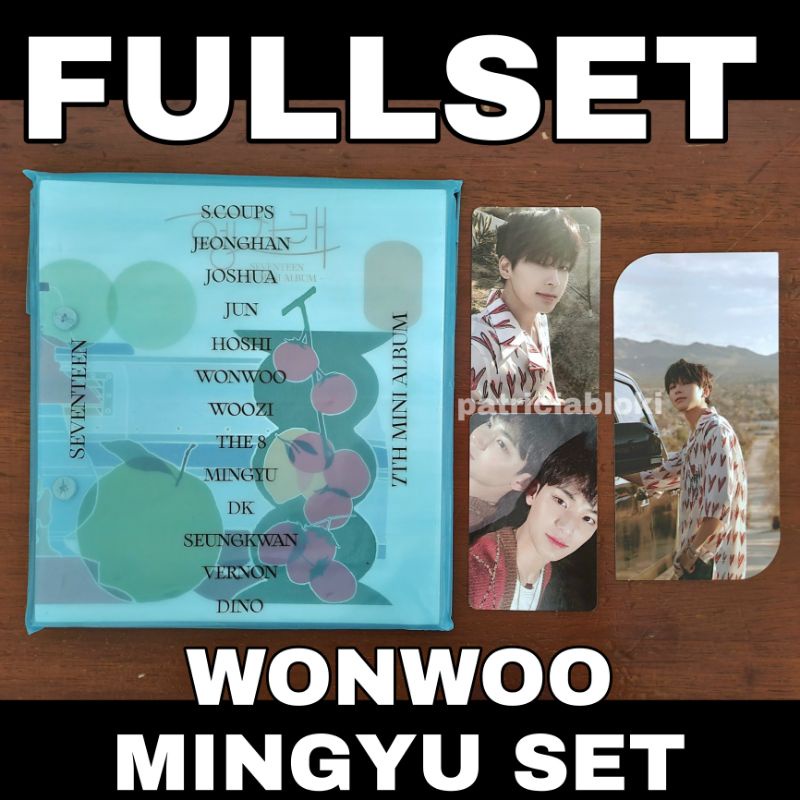 Fullset 7th Mini Album Seventeen Henggarae Set Ver Unsealed Photocard Wonwoo Mingyu Pc Heng:garae sv