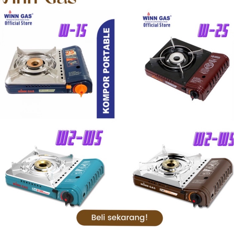 Kompor Portable Gas WINNGAS / Portable gas stove -