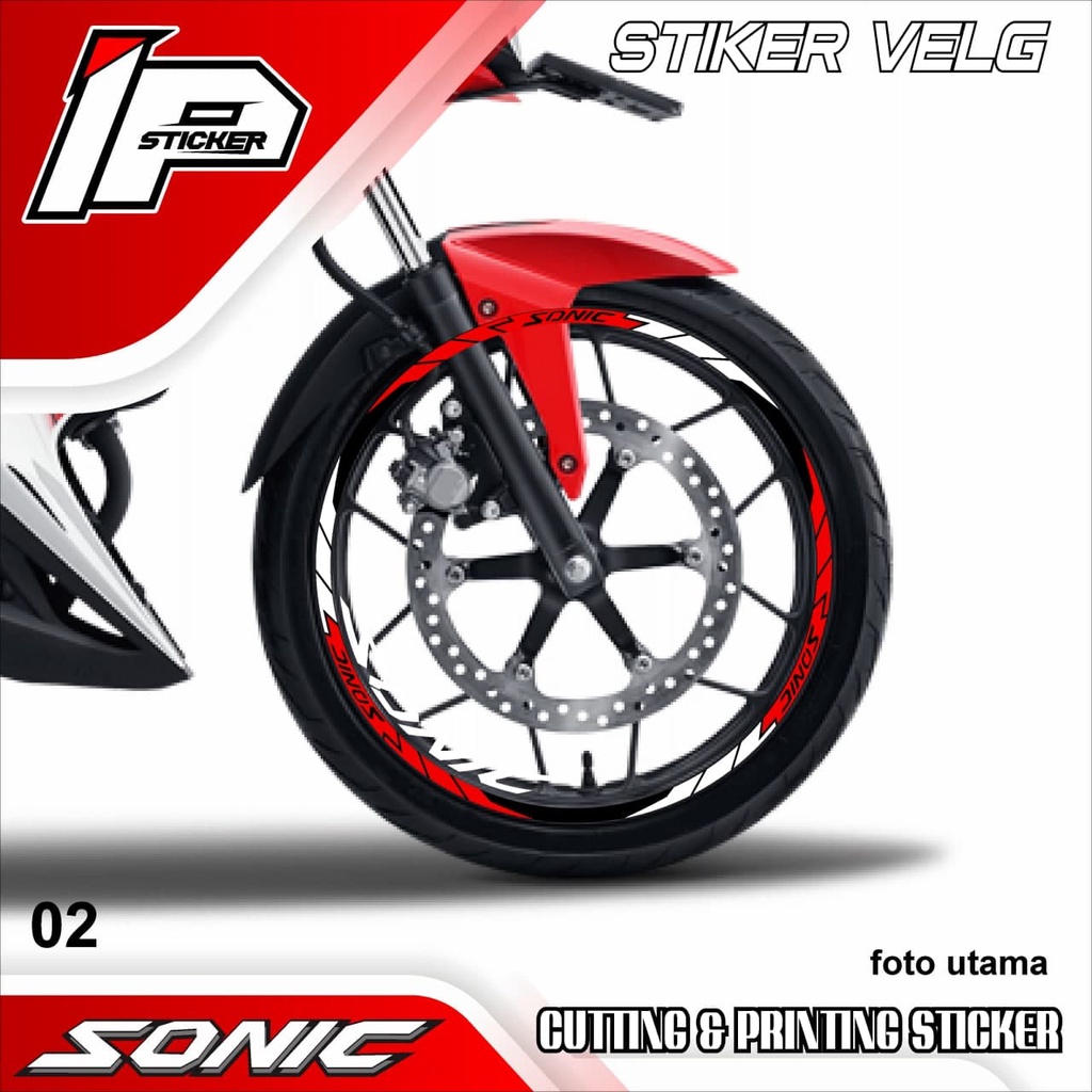 (COD) CUTTING STICKER VELG SONIC - CUTTING VELG MOTOR SONIC.02