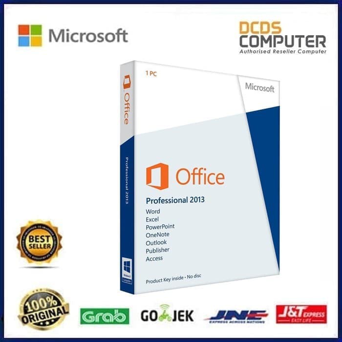 JOM0314 Microsoft Office Professional 2013 Original 1 PC OFF-PRO-2013