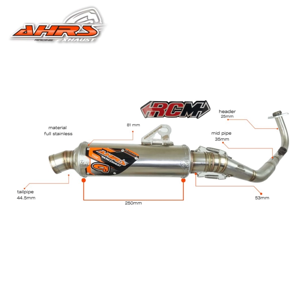 KNALPOT KENALPOT MOTOR EXHAUST F4 TGA VESPA VESVA GTS IGET I-GET I GET LX SPRINT PRIMAVERA ORI ORIGINAL AHRS ASLI