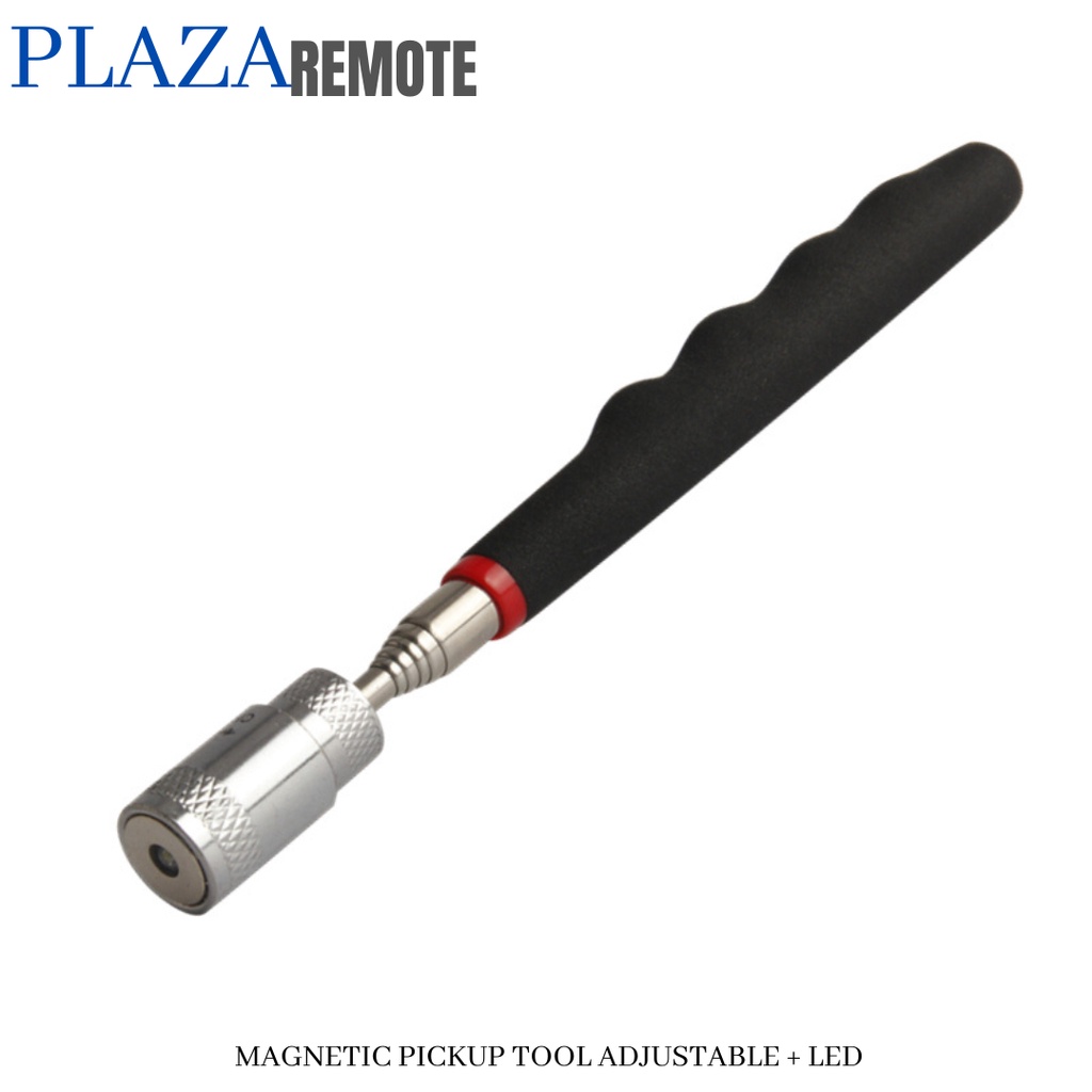 TONGKAT MAGNETIC PICKUP TOOL STIK LED TELESCOPIC MAGNET 8LB