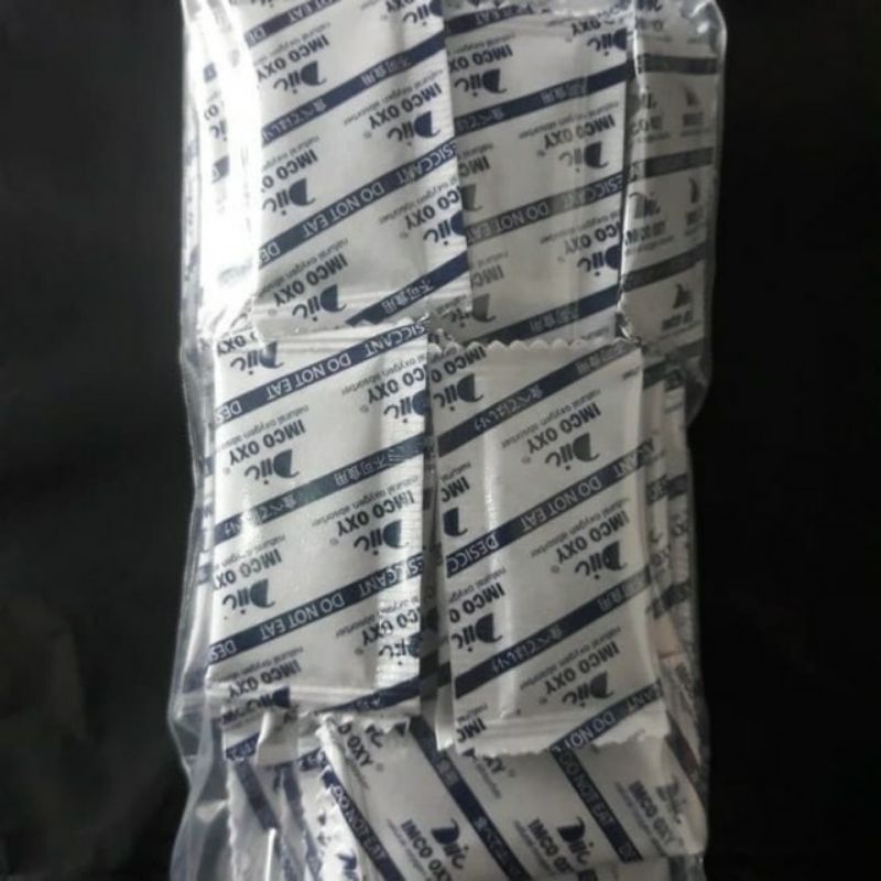 Jual Silica Gel Oxy Foodgrade Sachet 1gr Shopee Indonesia
