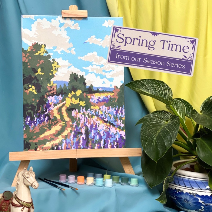 

Paint By Number Bartega - Spring Time (Season Series) - With Easel