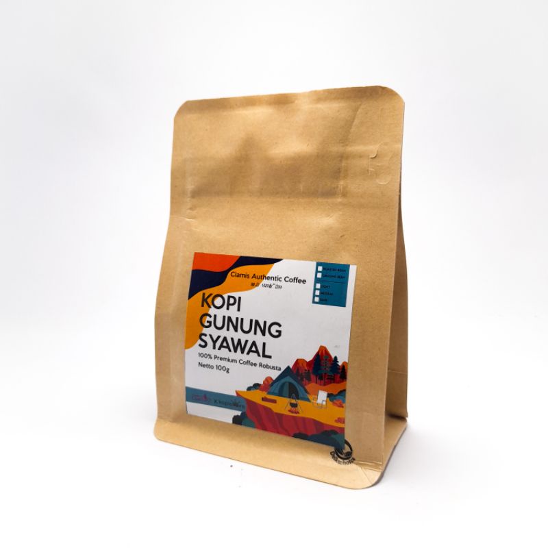 

Kopi Robusta Premium Gunung Syawal 100gr