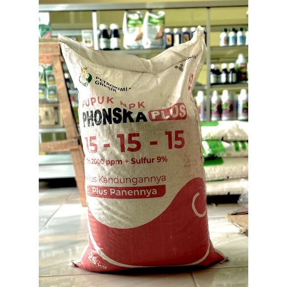 Pupuk NPK 15-15-15 Phonska PLUS Repack