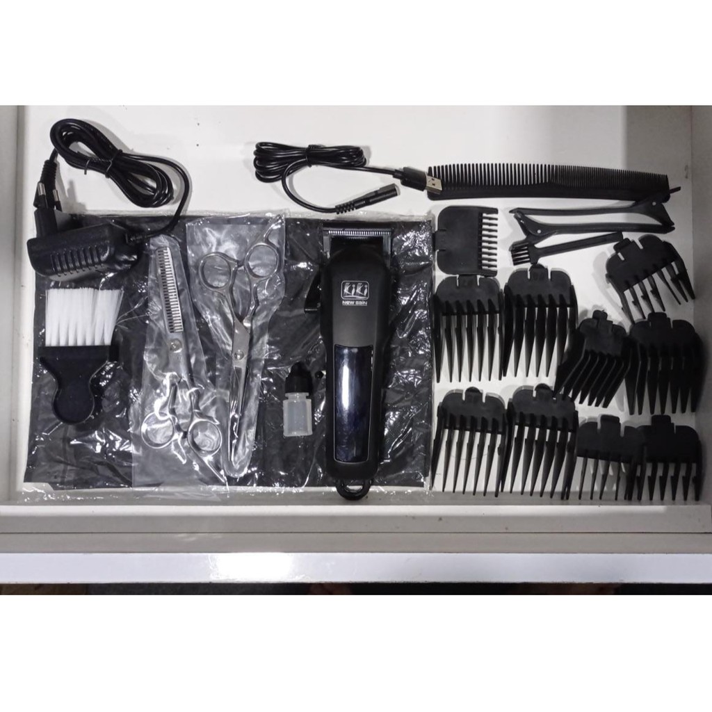 WMARK CLIPPER NG 888A / SUPER TAJAM / HITAM / STAINLESS