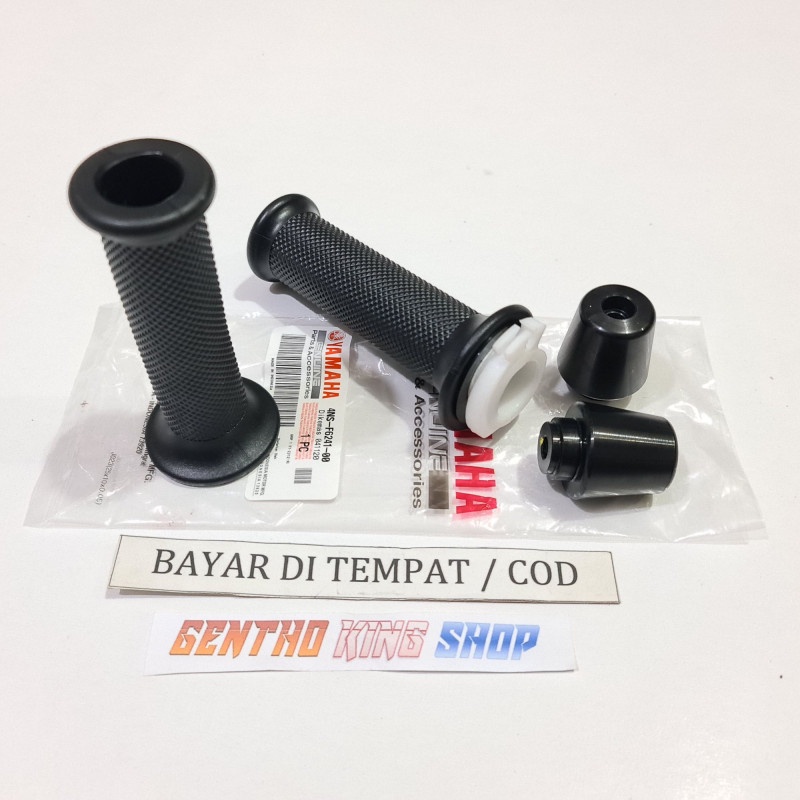 Sepasang Handgrib plus Slongsong gas rx king set Jalu stang original