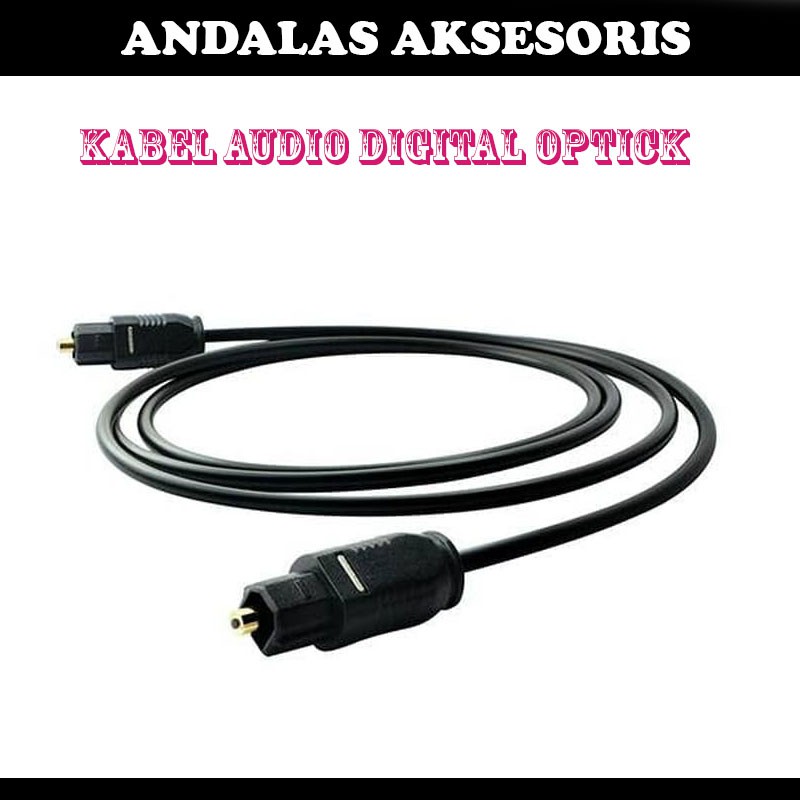 kabel audio digital fiber optick