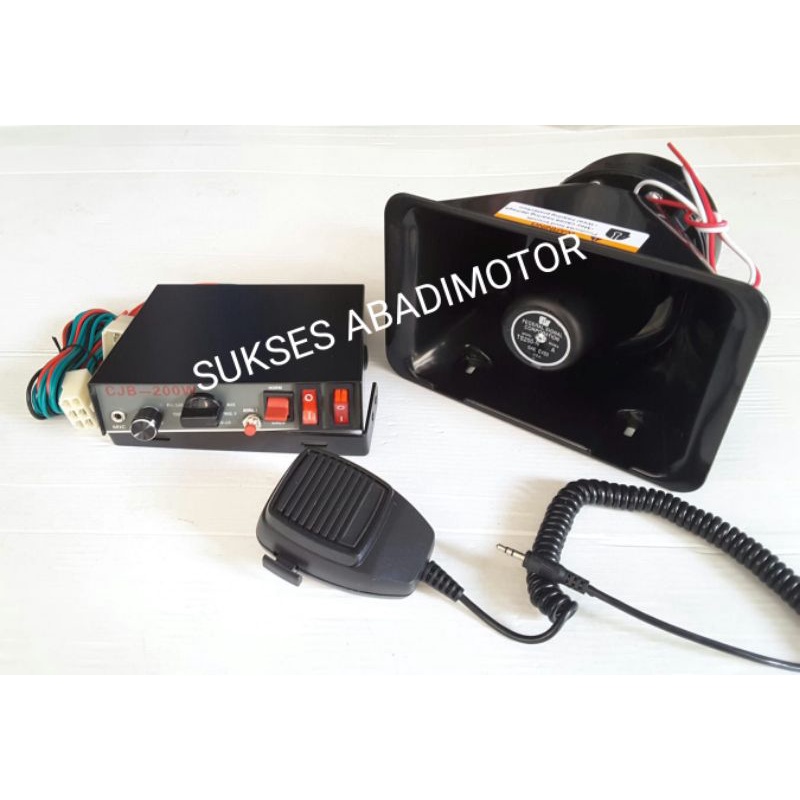 TOA POLISI+AMPLI CJB 200W