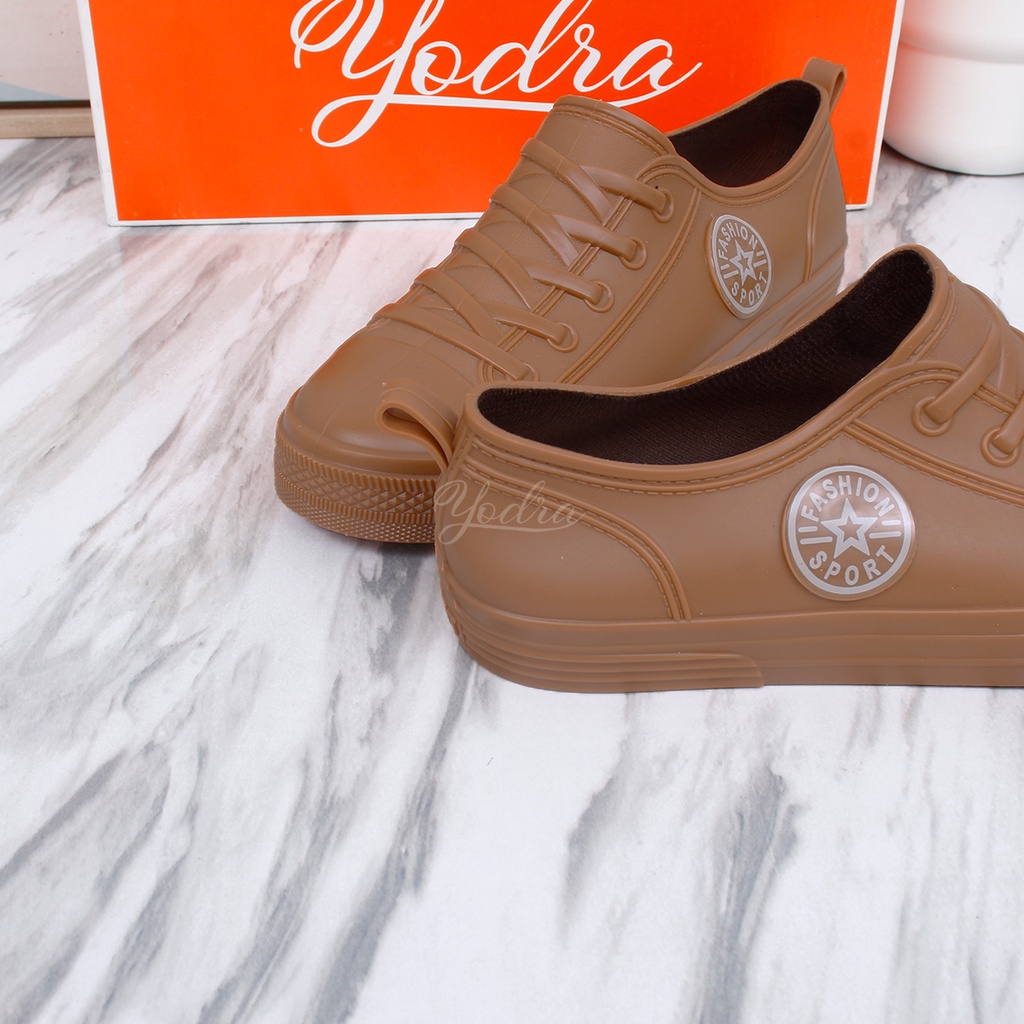 Yodra Amaria Sport Jelly Shoes Import YDR406 Real Pict