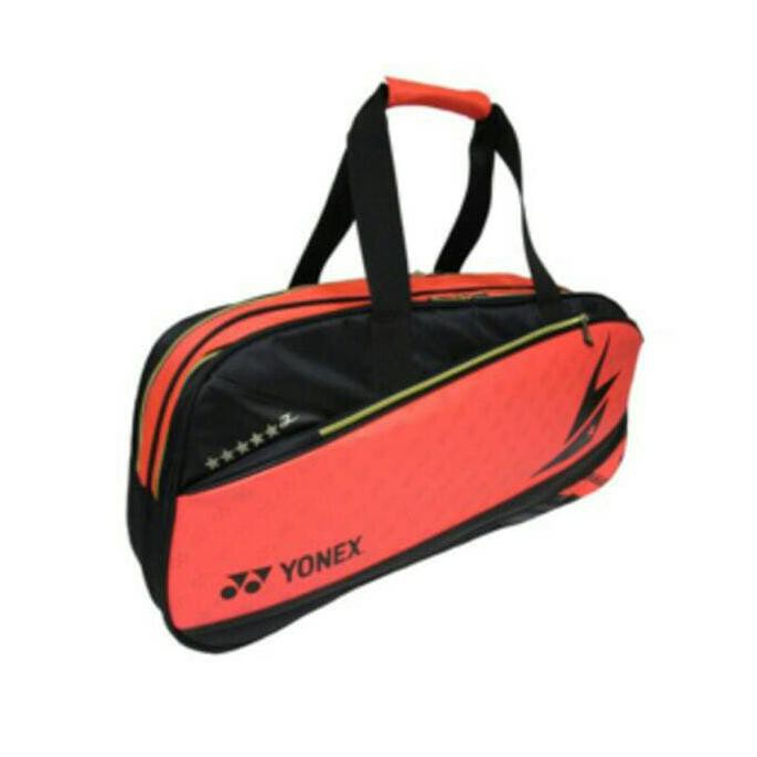 Tas Badminton Yonex Lindan Sunr11Wldex Bright Red - Original