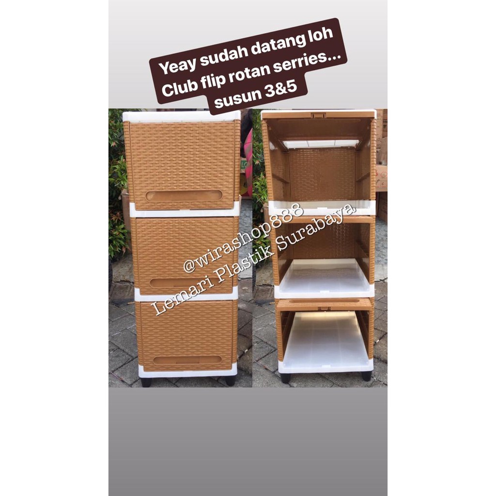Murah Club Flip susun 3 Elegan
