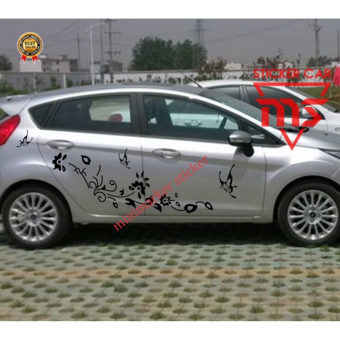 sticker stiker brio jazz yaris ayla agya sirion wagon bunga kupu