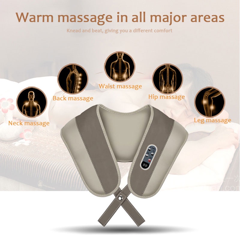 Alat Simulasi Pijat Elektrik Cervical Massage Shawl